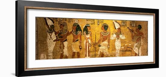 King Tut Tomb Wall, Egypt-Kenneth Garrett-Framed Photographic Print