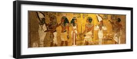 King Tut Tomb Wall, Egypt-Kenneth Garrett-Framed Photographic Print