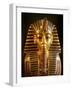 King Tutankhamun Gold Funerary Mask, New Kingdom, 2002 (Photo)-Kenneth Garrett-Framed Giclee Print