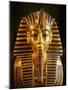 King Tutankhamun Gold Funerary Mask, New Kingdom, 2002 (Photo)-Kenneth Garrett-Mounted Giclee Print