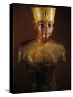 King Tutankhamun, Tut Manniken, Wooden Torso, Egyptian Museum, Valley of the Kings, Egypt-Kenneth Garrett-Stretched Canvas