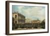 King Victor Emmanuel II Is Shown to the People of Vicenza from the Civic Museum in 1869-Orsola Faccioli Licata-Framed Giclee Print