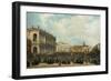 King Victor Emmanuel II Is Shown to the People of Vicenza from the Civic Museum in 1869-Orsola Faccioli Licata-Framed Giclee Print