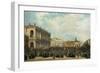 King Victor Emmanuel II Is Shown to the People of Vicenza from the Civic Museum in 1869-Orsola Faccioli Licata-Framed Giclee Print