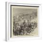 King Victor Emmanuel Inaugurating the Italian Provincial Rifle Meeting at Acqua-Acetosa-null-Framed Giclee Print