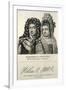 King William and Queen Mary Engraving-null-Framed Giclee Print