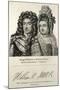 King William and Queen Mary Engraving-null-Mounted Giclee Print