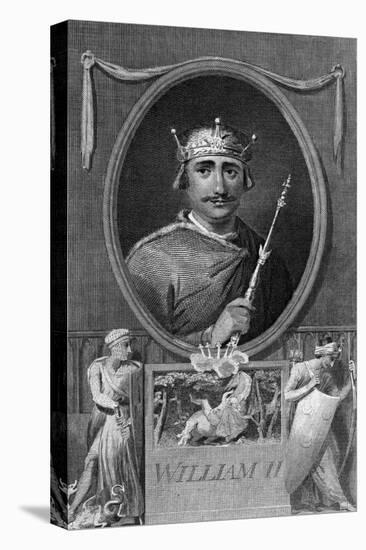 King William II of England-J Collyer-Stretched Canvas