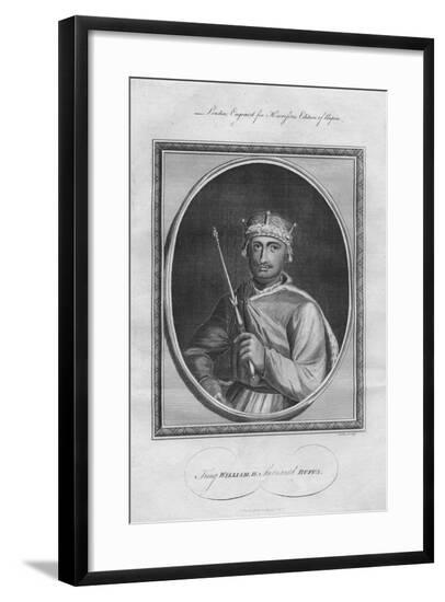 King William II (William Rufus), 1786--Framed Giclee Print