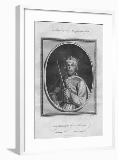 King William II (William Rufus), 1786-null-Framed Giclee Print