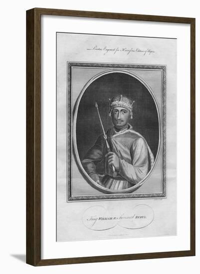 King William II (William Rufus), 1786-null-Framed Giclee Print