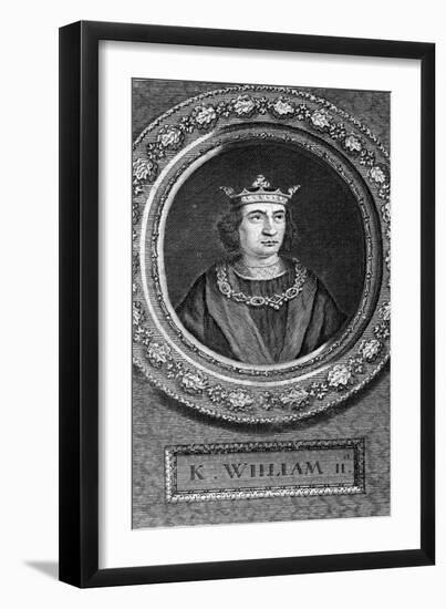 King William II-George Vertue-Framed Premium Giclee Print