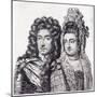 King William III and Queen Mary II of England-null-Mounted Giclee Print