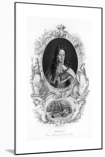 King William III-Godfrey Kneller-Mounted Giclee Print