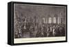 King William of Prussia Proclaimed Emperor of Germany-Anton Alexander von Werner-Framed Stretched Canvas