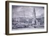 King William Street, 1830-George Scharf-Framed Giclee Print