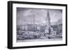 King William Street, 1830-George Scharf-Framed Giclee Print