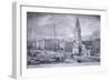 King William Street, 1830-George Scharf-Framed Giclee Print