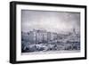 King William Street, London, 1830-George Scharf-Framed Giclee Print