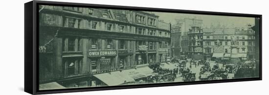 King William Street, London-null-Framed Stretched Canvas