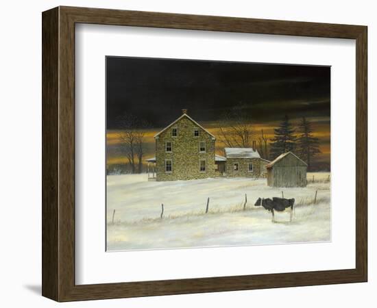 King Wood Sunset-Jerry Cable-Framed Giclee Print