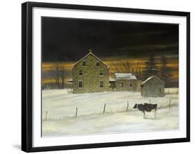 King Wood Sunset-Jerry Cable-Framed Giclee Print