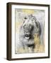 King-Dina Peregojina-Framed Art Print