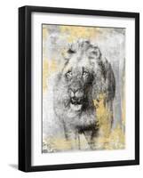 King-Dina Peregojina-Framed Art Print