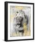 King-Dina Peregojina-Framed Art Print