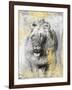 King-Dina Peregojina-Framed Art Print