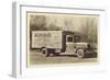 Kingan's Meat Truck-null-Framed Art Print