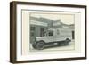 Kingan's Meat Truck-null-Framed Art Print