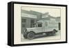 Kingan's Meat Truck-null-Framed Stretched Canvas