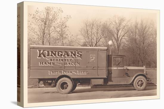 Kingan's Meat Truck-null-Stretched Canvas