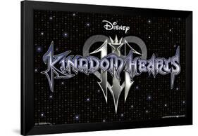 Kingdom Hearts 3 - Logo-null-Framed Standard Poster