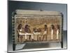 Kingdom of Amenhotep Iii - Painted Wood Laundry Box Which Belonged to Perpaut, from Thebes-null-Mounted Giclee Print