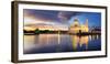 Kingdom of Brunei, Bandar Seri Begawan, Omar Ali Saifuddien Mosque-Michele Falzone-Framed Photographic Print