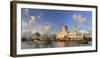 Kingdom of Brunei, Bandar Seri Begawan, Omar Ali Saifuddien Mosque-Michele Falzone-Framed Photographic Print