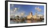 Kingdom of Brunei, Bandar Seri Begawan, Omar Ali Saifuddien Mosque-Michele Falzone-Framed Photographic Print