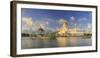 Kingdom of Brunei, Bandar Seri Begawan, Omar Ali Saifuddien Mosque-Michele Falzone-Framed Photographic Print