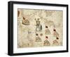 Kingdom of France, from Portolan Atlas Consisting of Six Charts-Placido Caloiro and Francesco Oliva-Framed Giclee Print