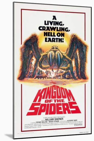 Kingdom of the Spiders, US poster, 1977-null-Mounted Art Print