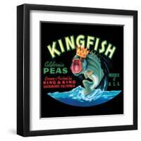 Kingfish-Vision Studio-Framed Art Print