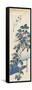 Kingfisher and Hydrangea-Utagawa Hiroshige-Framed Stretched Canvas