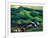 Kingfishers-Stan Galli-Framed Giclee Print