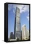 Kingkey 100 Finance Building, Shenzhen, Guangdong, China, Asia-Ian Trower-Framed Stretched Canvas