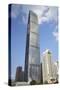 Kingkey 100 Finance Building, Shenzhen, Guangdong, China, Asia-Ian Trower-Stretched Canvas