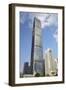 Kingkey 100 Finance Building, Shenzhen, Guangdong, China, Asia-Ian Trower-Framed Premium Photographic Print