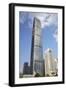 Kingkey 100 Finance Building, Shenzhen, Guangdong, China, Asia-Ian Trower-Framed Premium Photographic Print