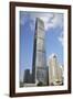Kingkey 100 Finance Building, Shenzhen, Guangdong, China, Asia-Ian Trower-Framed Photographic Print